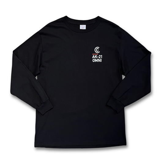 OMNI AK-21 BLACK L/S TEE