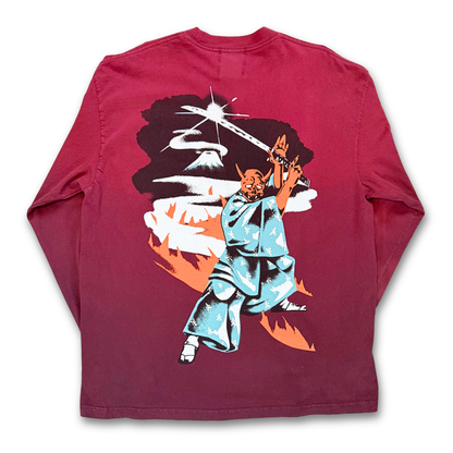 Warren Lotas X Ricardo Diseño "Demon" Long Sleeve Tee (XL)