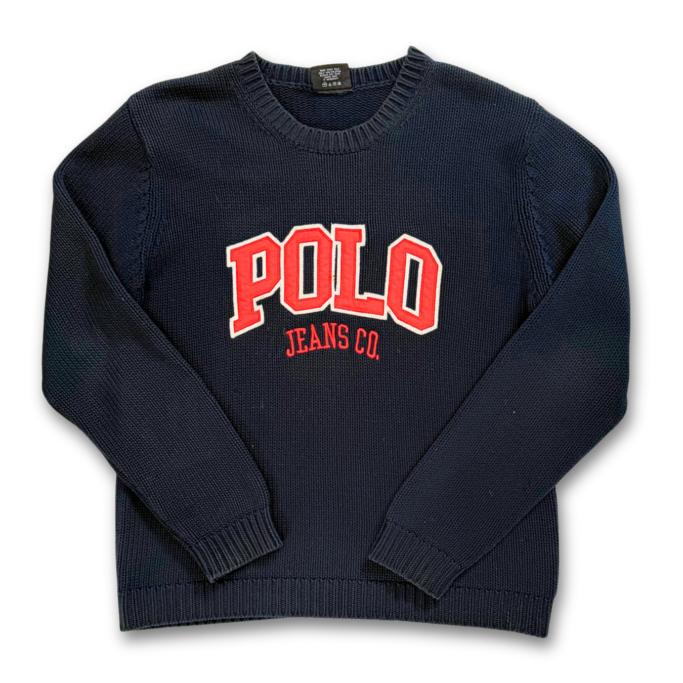 POLO RALPH LAUREN KNIT SWEATER (L)
