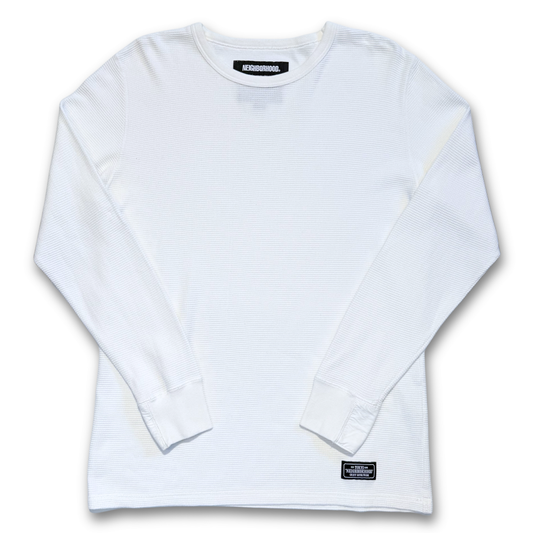NEIGHBORHOOD WAFFLE LONGSLEEVE TEE (L)