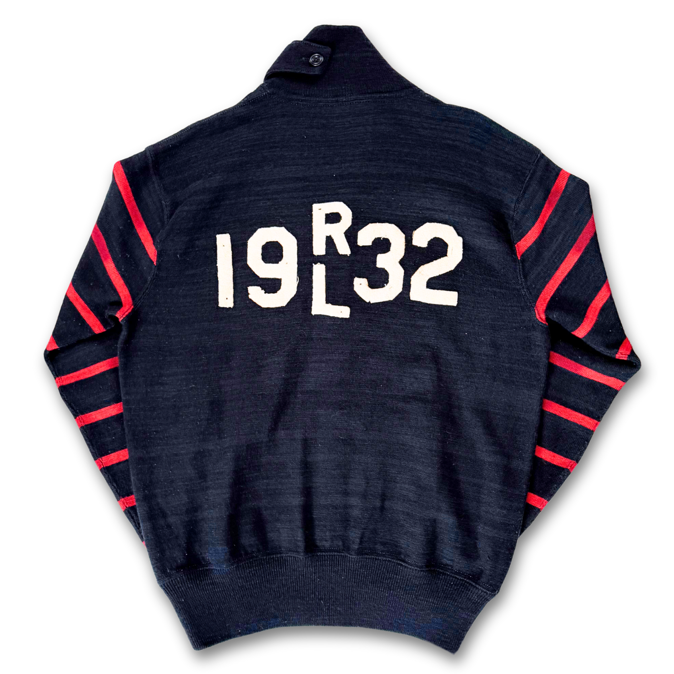 Polo Ralph Lauren Knit Letterman Cardigan (M)