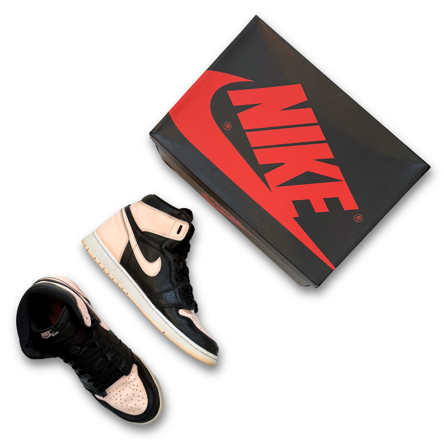 NIKE AIR JORDAN 1 RETRO HIGH 'BLACK CRIMSON TINT' (US 11.5)