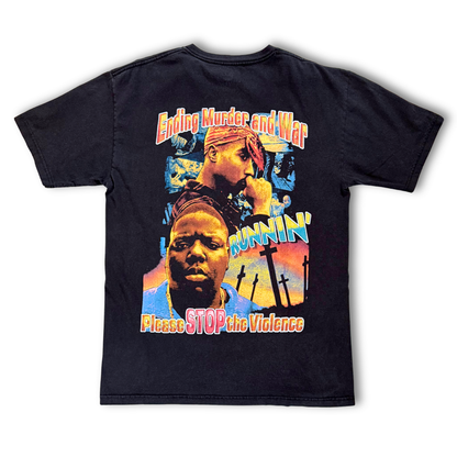 Bootleg Tupac & Biggie Rap Tee (L+)