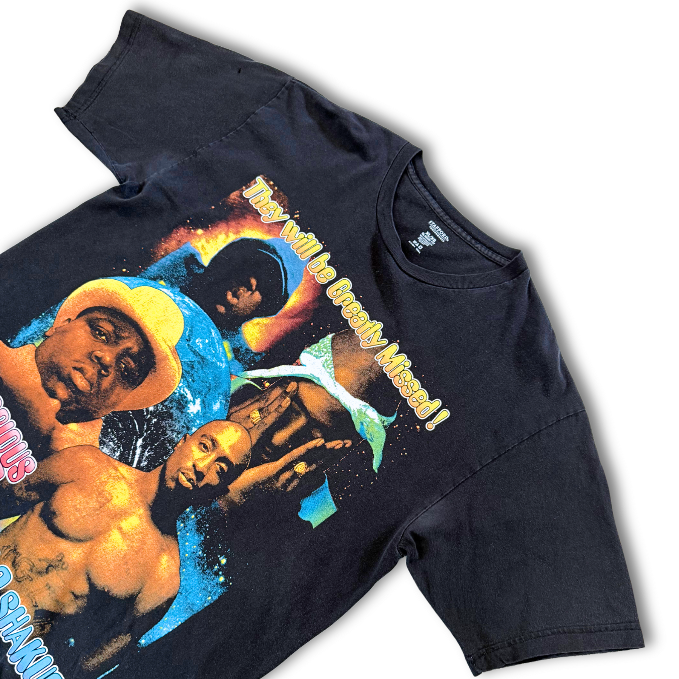 Bootleg Tupac & Biggie Rap Tee (L+)