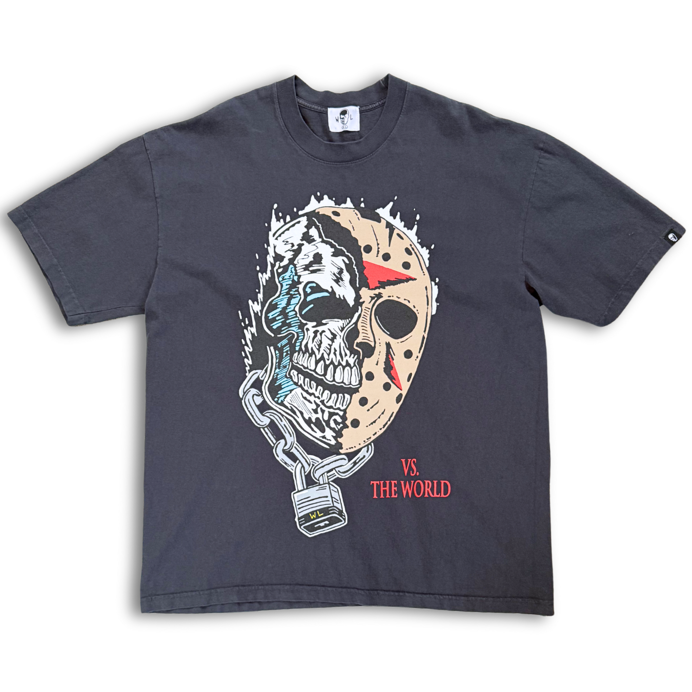 Warren Lotas "Jason Skull Vs The World" Tee (XL)