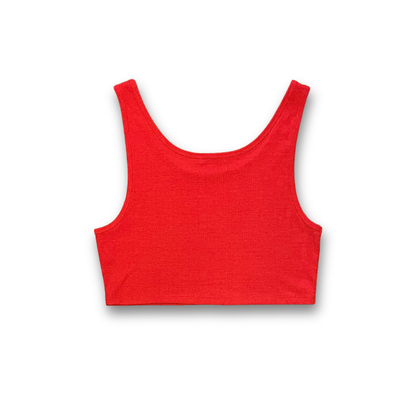 True Religion's Iconic Buddha Crop Tank (XXL)