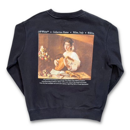 OFF-WHITE CARAVAGGIO SWEATER (L)