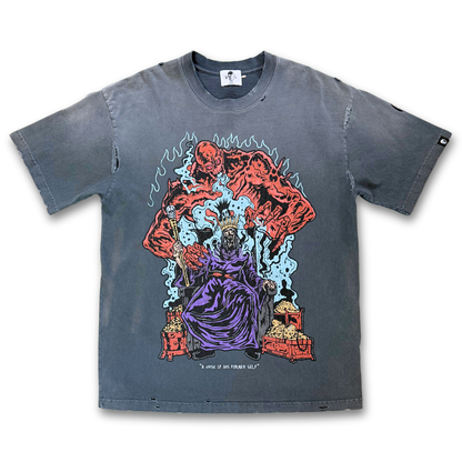 Warren Lotas “A Husk Of His Former Self” Distressed Tee (XL)