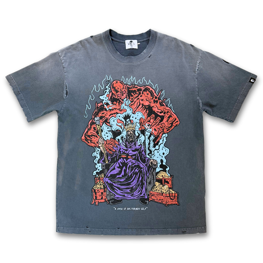 Warren Lotas “A Husk Of His Former Self” Distressed Tee (XL)