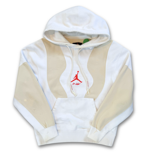 OFF-WHITE X JORDAN PANEL HOODIE (M)