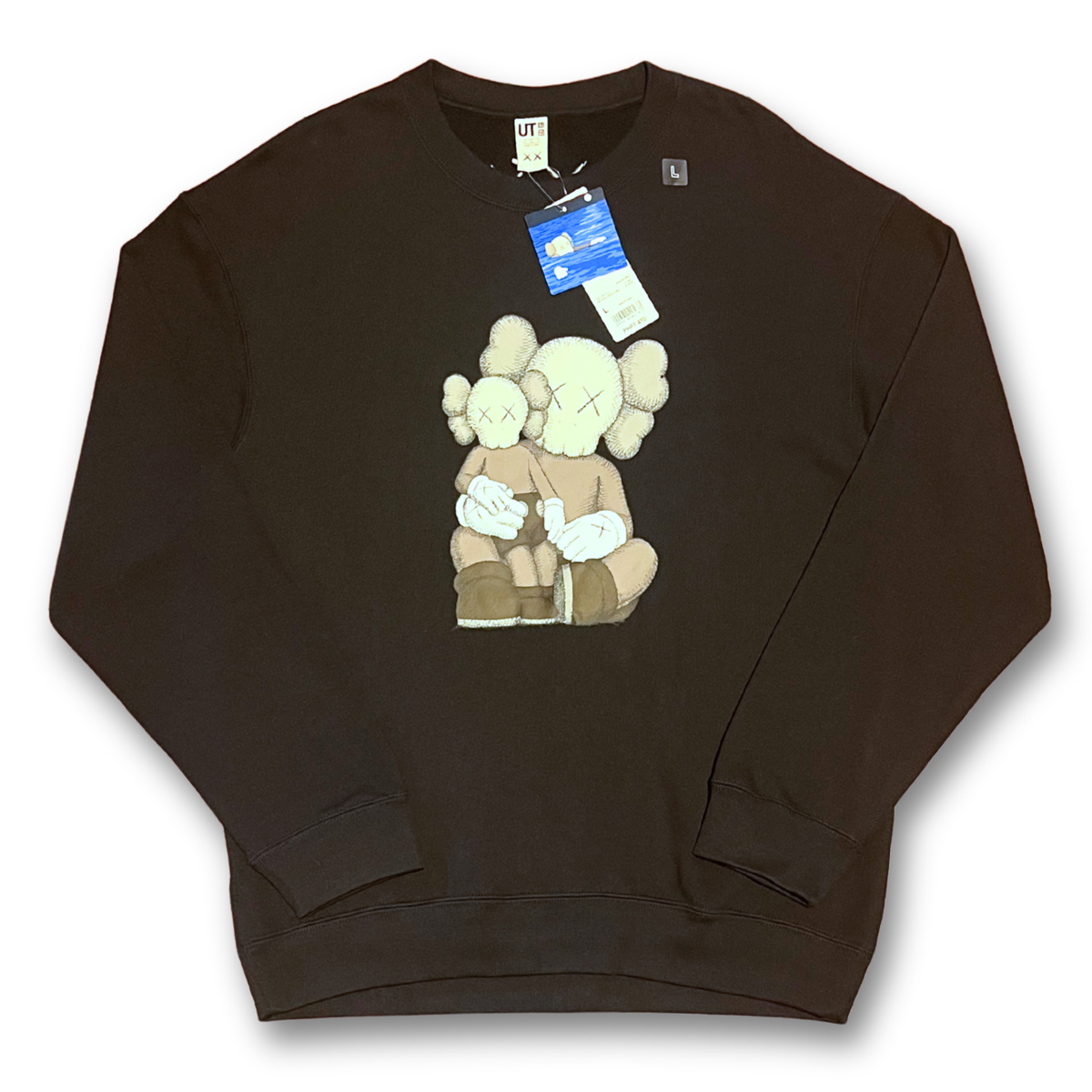 KAWS x Uniqlo UT l/s Sweatshirt (L)
