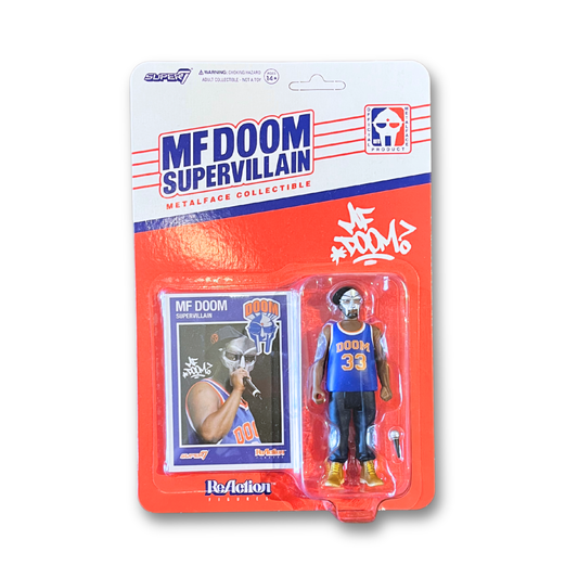 ReAction Figure Super7 MF DOOM (NYC) Supervillain