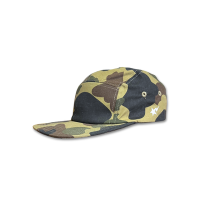 Bape ABC Camo Ape Head panel cap