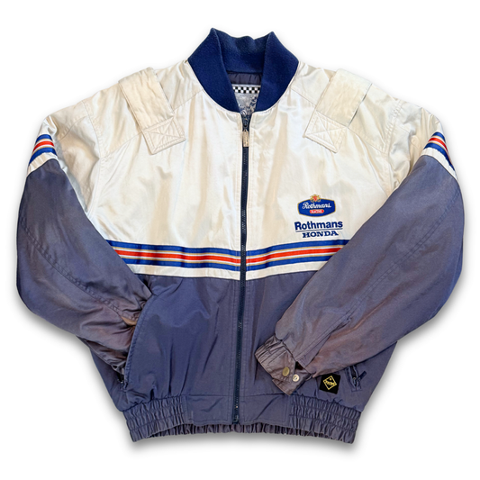 Vintage 90's Rothmans Honda Racing Bomber Jacket (M)