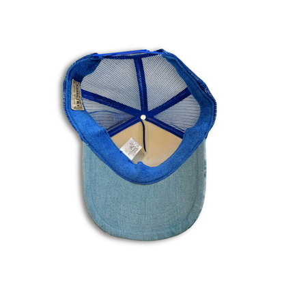 Kapital Denim Reconstruction Trucker Cap 'Blue'