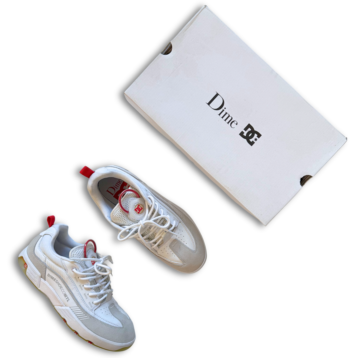 Dime X DC Legacy S - White Grey (US 9)