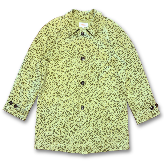 Checks Downtown Leopard Print Coat (L)