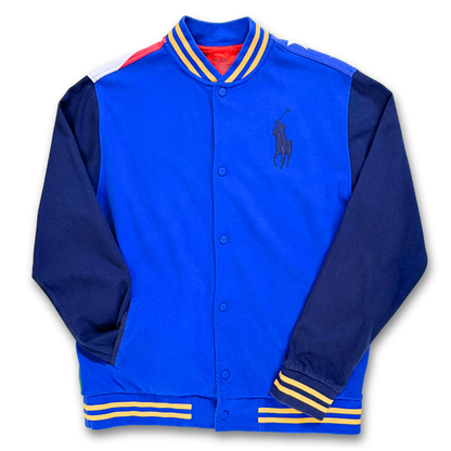 POLO RALPH LAUREN PERFORMANCE VARSITY JACKET (XL)