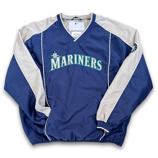 Starter Seattle Mariners Pullover Windbreaker Jacket (L)