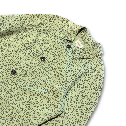 Checks Downtown Leopard Print Coat (L)