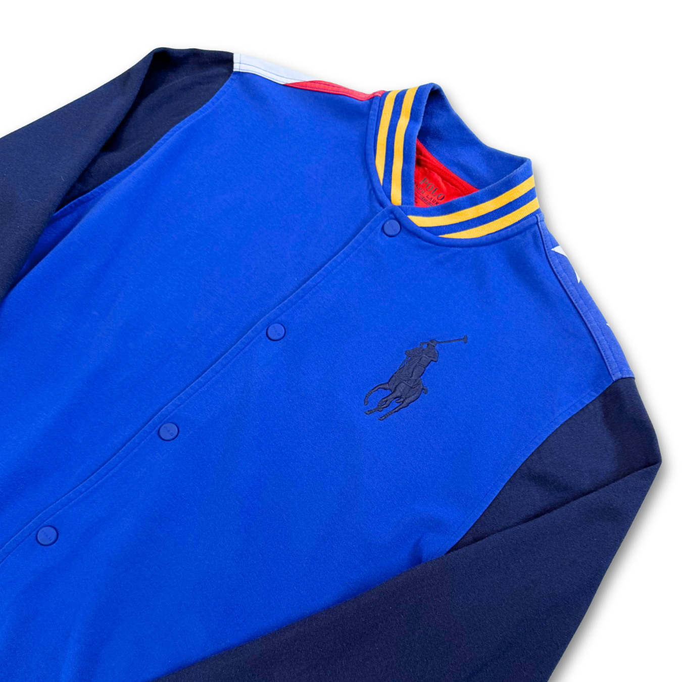 POLO RALPH LAUREN PERFORMANCE VARSITY JACKET (XL)