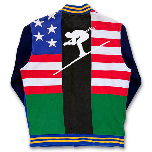 POLO RALPH LAUREN PERFORMANCE VARSITY JACKET (XL)