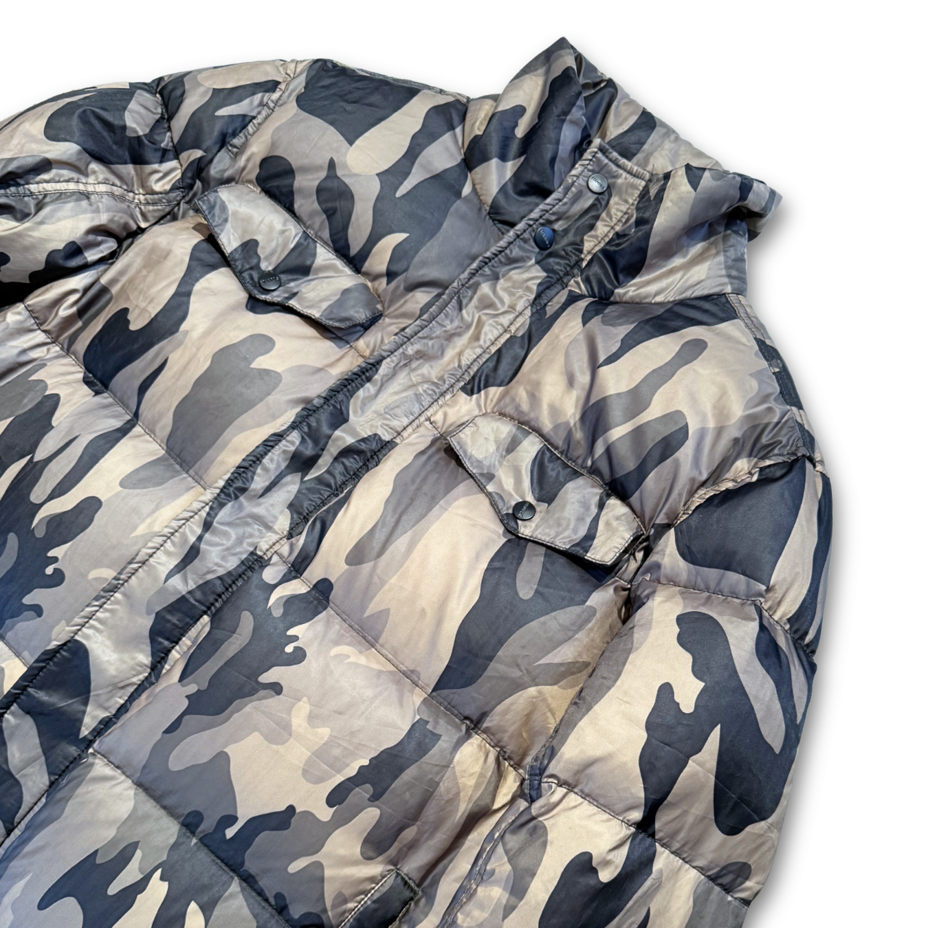 STAMPD EIDERDOWN CAMO PUFFER JACKET (XXL)