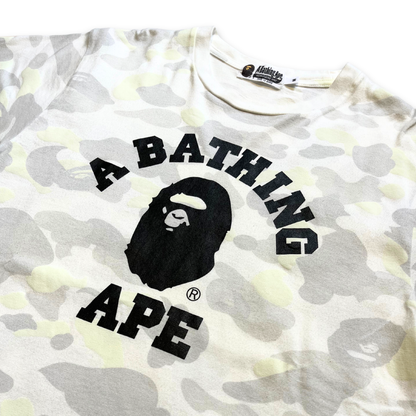 Bape College Glow In The Dark Camo t-shirt (M)