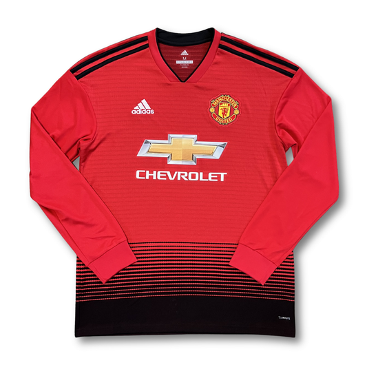 Manchester United 2018-19 Adidas home jersey (M)