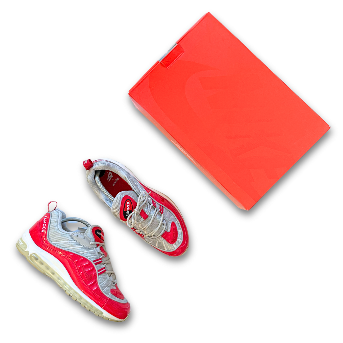 Nike Air Max 98 x Supreme 'Varsity Red' (US 9)