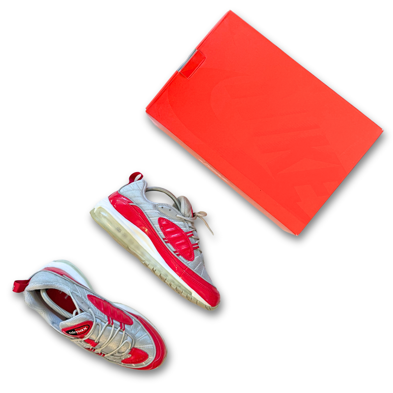 Nike Air Max 98 x Supreme 'Varsity Red' (US 9)