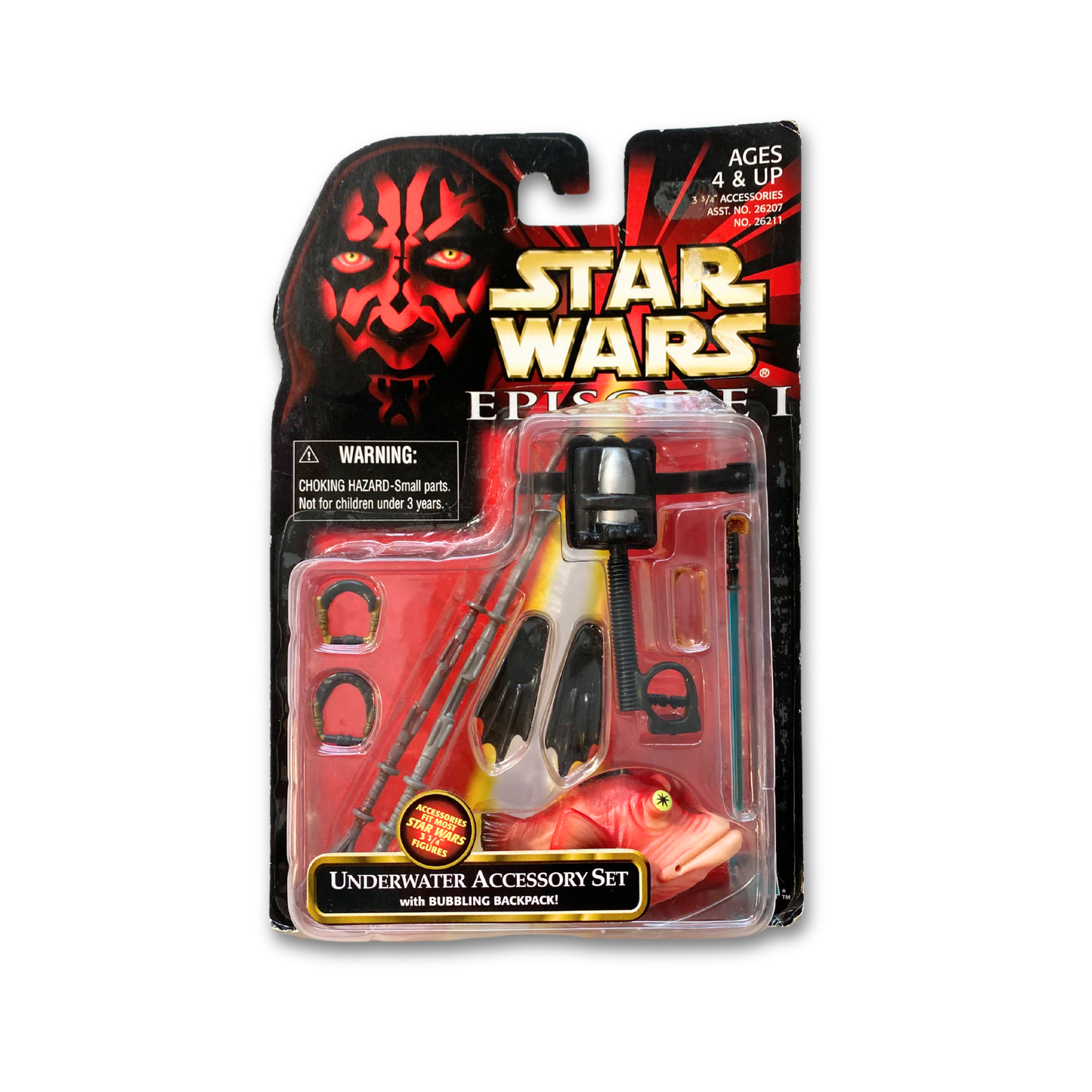 STAR WARS EP1 "UNDERWATER ACCESSORY SET (1998)