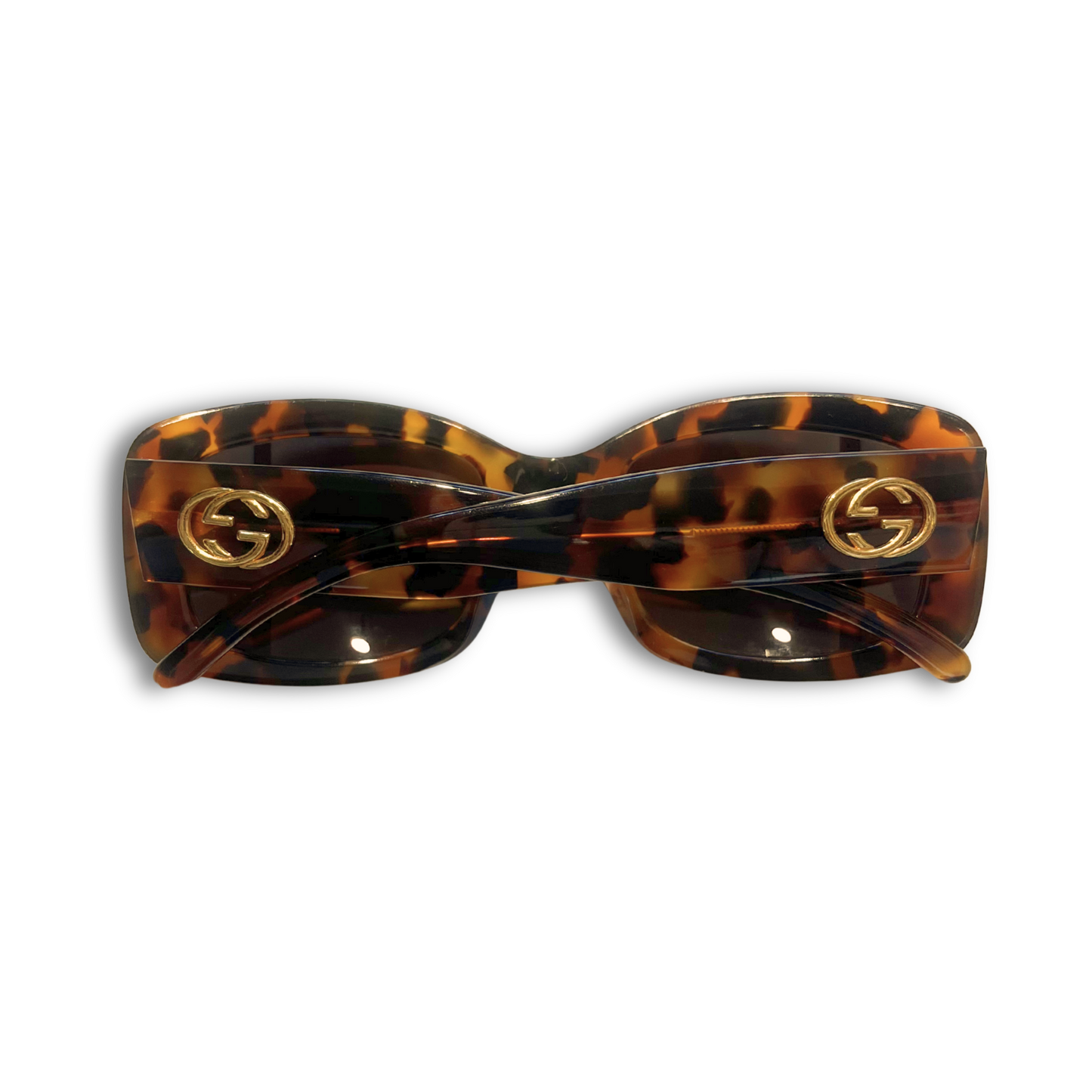 Gucci 'Tortoise Shell Square' Sunglasses GG 2407/S