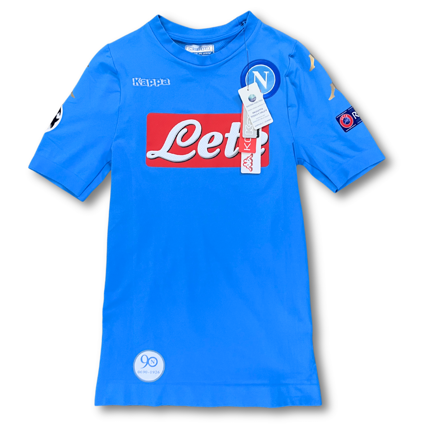 Kappa Napoli home soccer jersey (L)