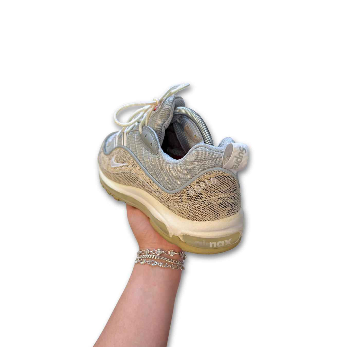 Nike Air Max 98 X Supreme 'Snakeskin' (US 9)