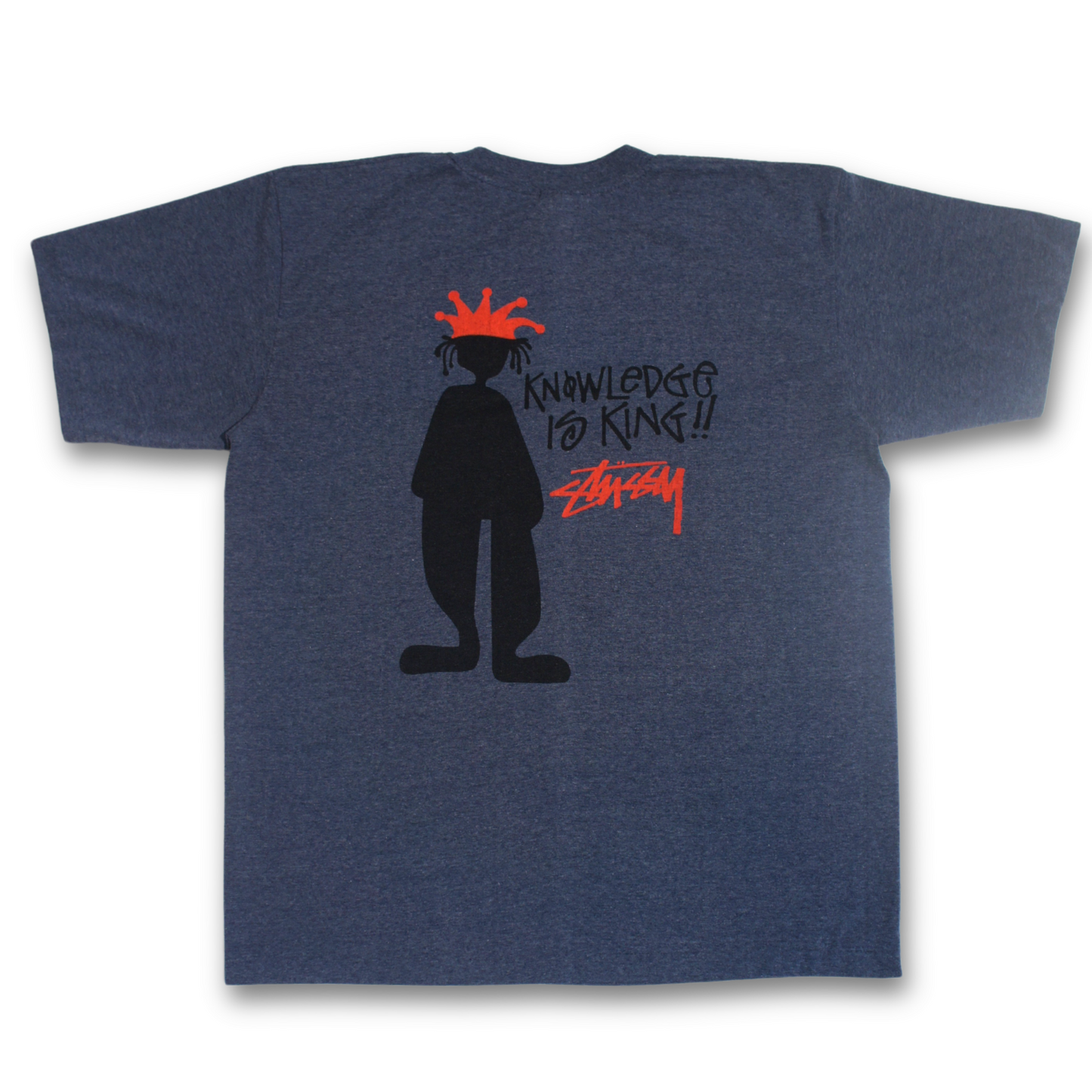 90's STUSSY KNOWLEDGE IS KING TEE (XL)