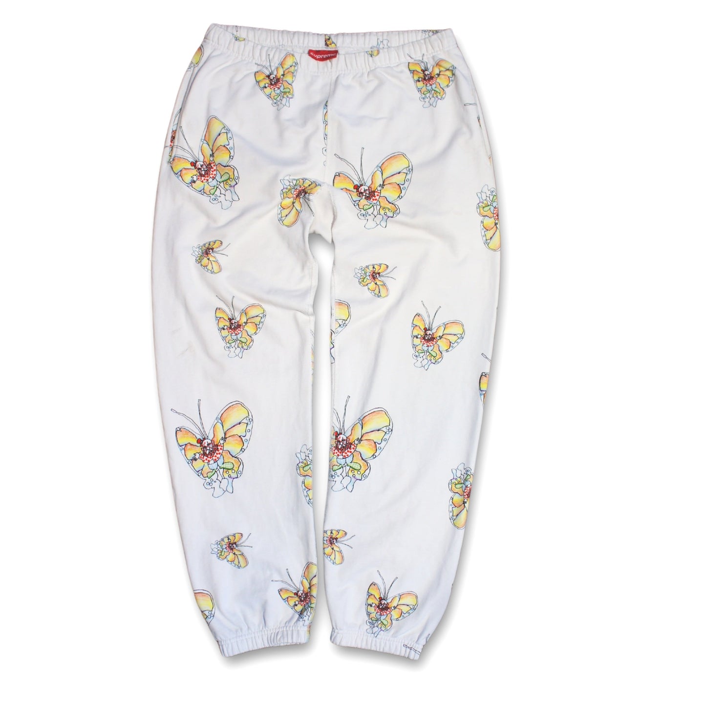 SUPREME SS16 GONZ BUTTERFLY SWEATPANTS (L)