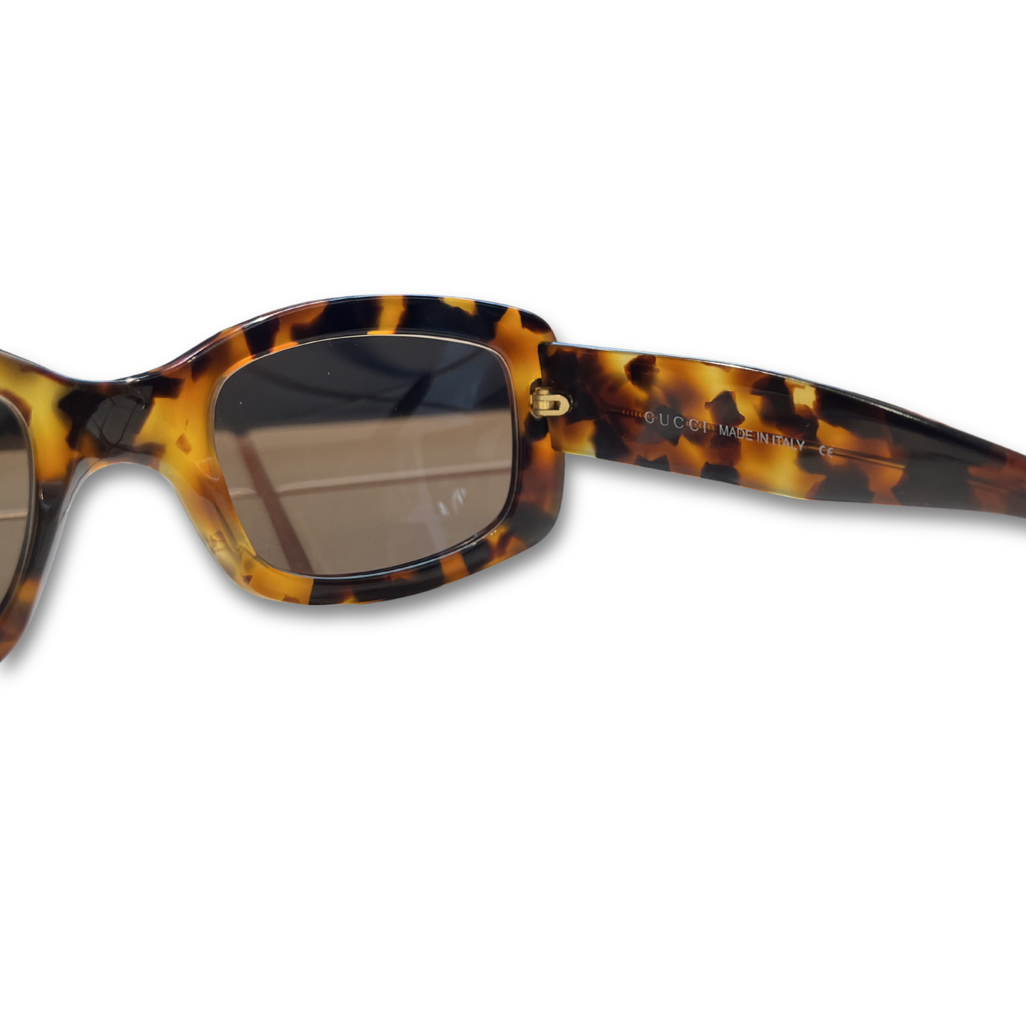 Gucci 'Tortoise Shell Square' Sunglasses GG 2407/S