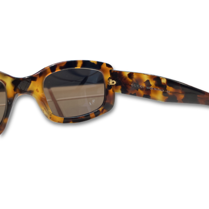 Gucci 'Tortoise Shell Square' Sunglasses GG 2407/S