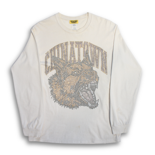 CHINATOWN MARKET SS18 'BEWARE OF THE DOG' LONGSLEEVE (M)