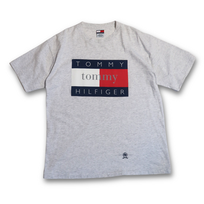 90'S TOMMY HILFIGER FLAG TEE (XL)