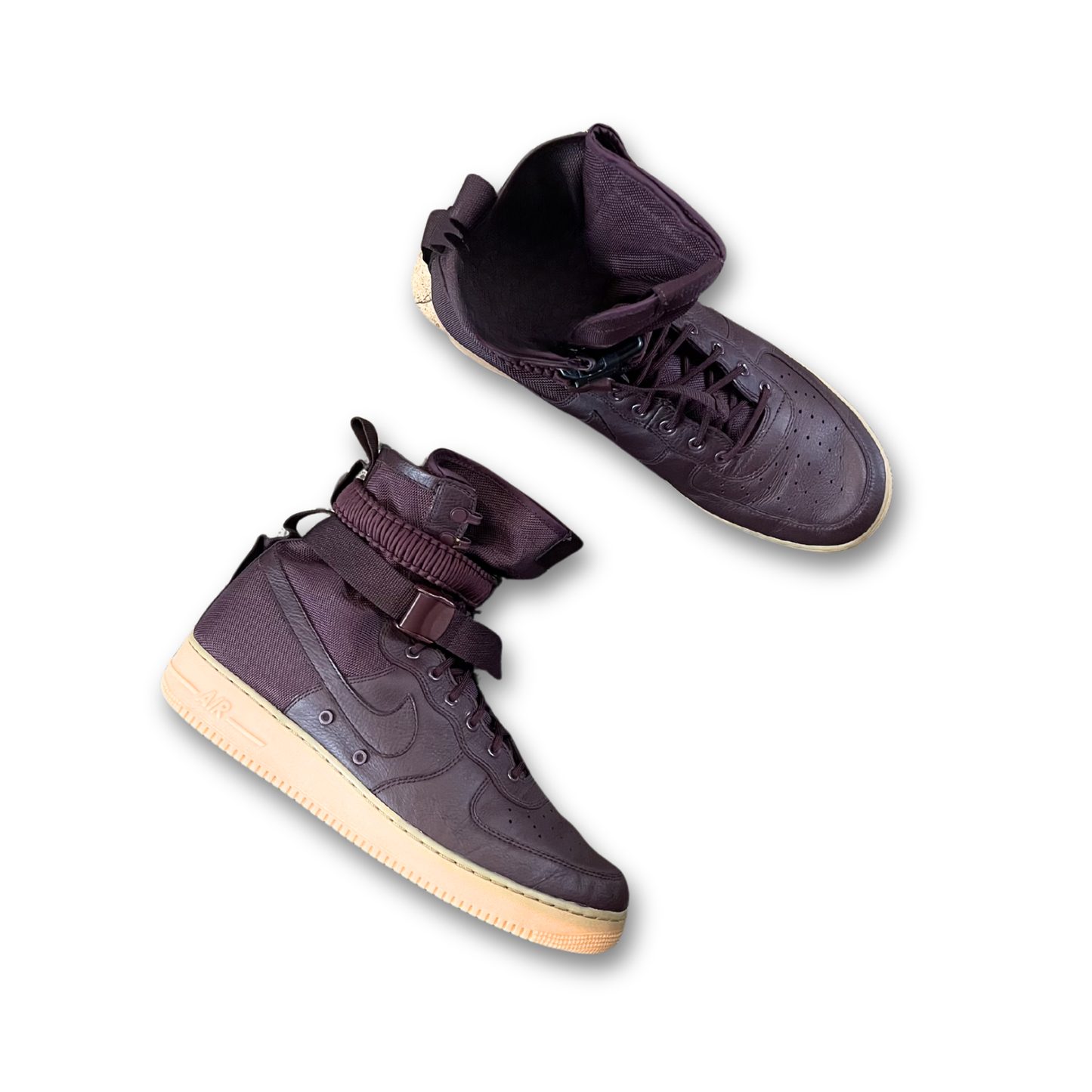 Nike SF Air Force 1 High 'Deep Burgundy' (US 15)