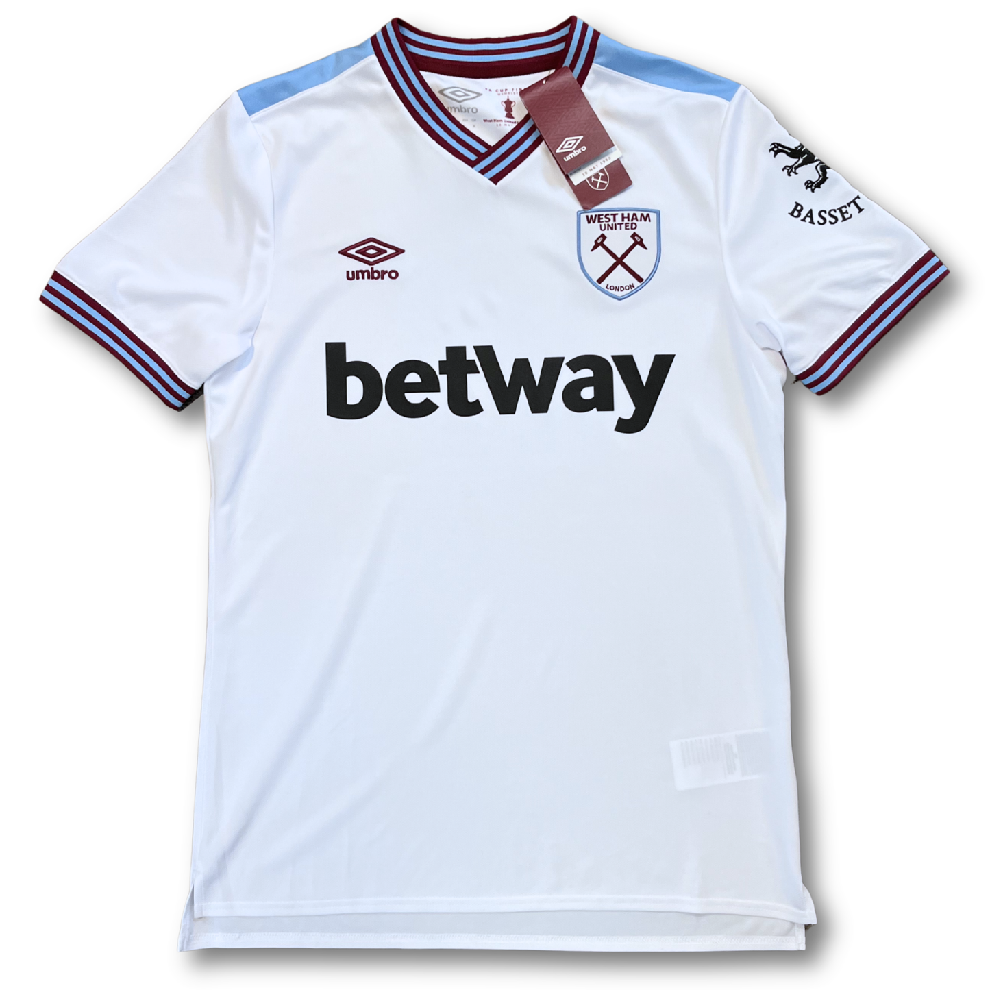Umbro West Ham United 2019-2020 away jersey (M)