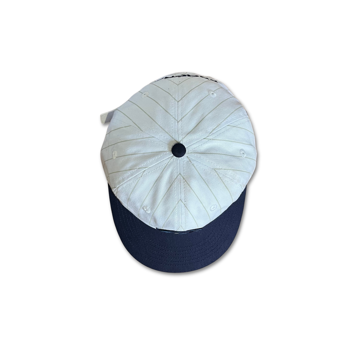 PG Base Hat - White Pin Stripe / Navy
