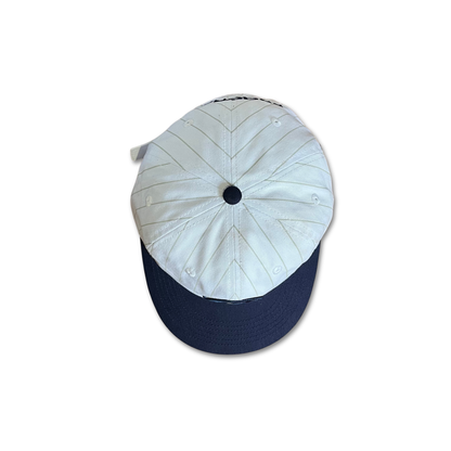 PG Base Hat - White Pin Stripe / Navy