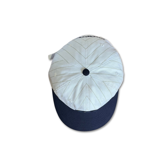 PG Base Hat - White Pin Stripe / Navy