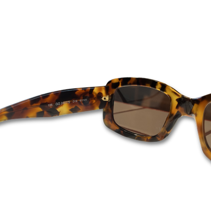 Gucci 'Tortoise Shell Square' Sunglasses GG 2407/S