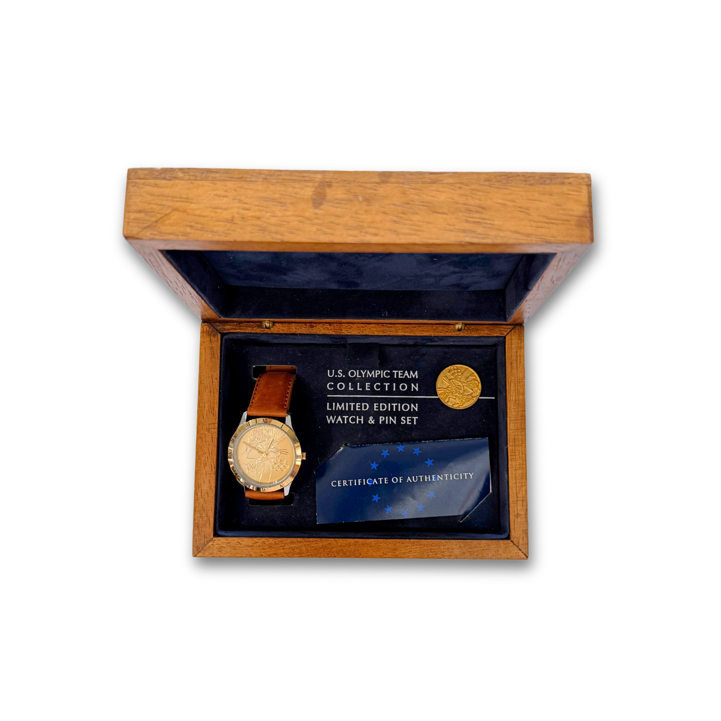 1996 U.S. Olympics Bugs Bunny Watch & Pin Set