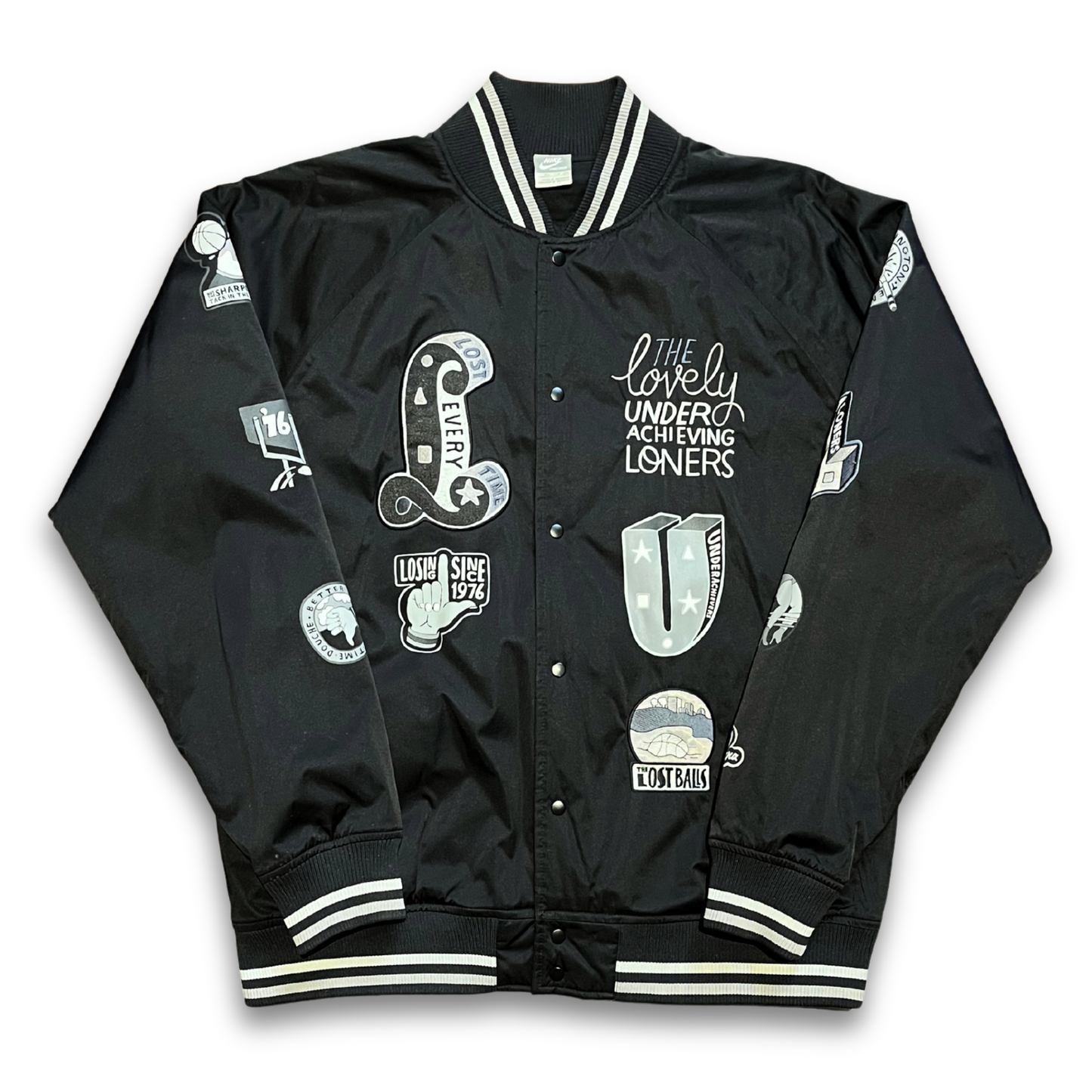Nike x Parra 'LUL' 2009 varsity bomber (2XL)