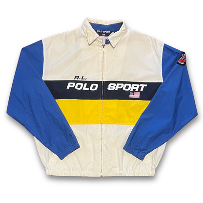 Polo Sport Ralph Lauren 90s colour block jacket (M)